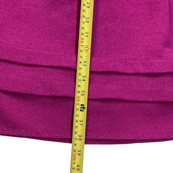 Vintage Don Sayres For Wellmore Wool Blend‎ Pink Beaded Sweater Dress Size 10 - Picture 3 of 7